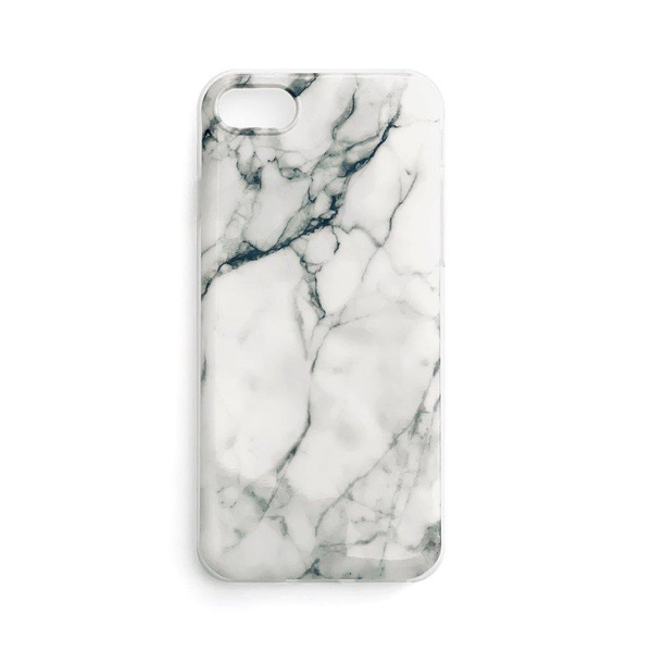 Wozinsky Marble TPU case cover for Samsung Galaxy A70 white