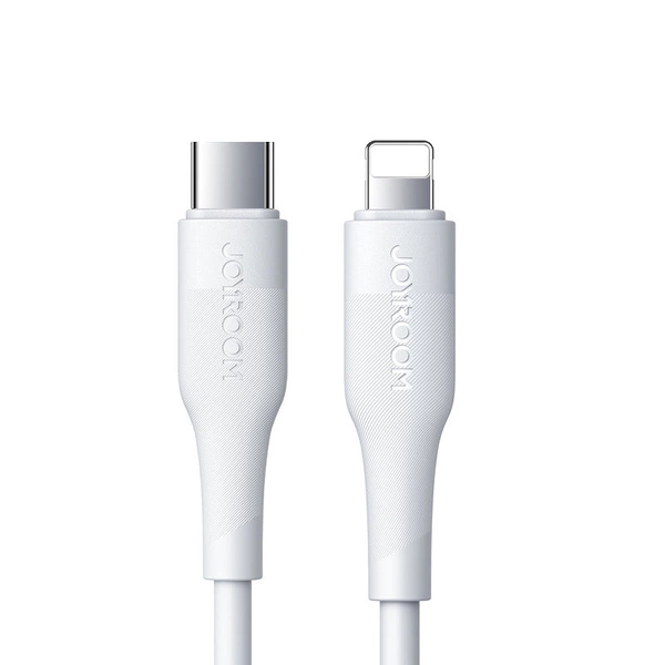 Joyroom USB Type C - Cavo Lightning Power Delivery 20W 2.4A 0.25m bianco (S-02524M3 White)