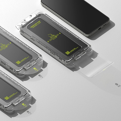 Ringke Easy Slide 2er-Pack Panzerglas für Samsung Galaxy S25