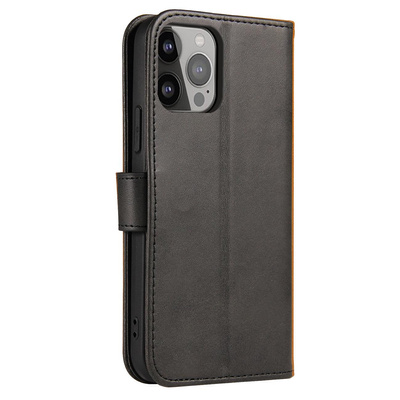 Magnet Case für Samsung Galaxy S23 Ultra Flip Cover Wallet Stand schwarz