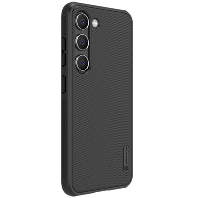 Nillkin Super Frosted Shield Pro etui Samsung Galaxy S23 pancerny pokrowiec + podstawka na telefon czarne