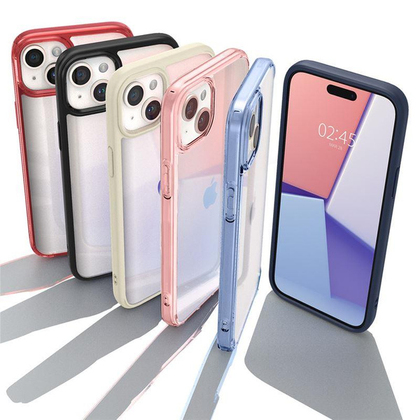 Spigen Crystal Hybrid iPhone 15 Plus Case - Clear
