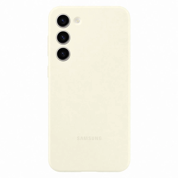 Housse en silicone Samsung pour Samsung Galaxy S23+ Housse en coton et silicone (EF-PS916TUEGWW)