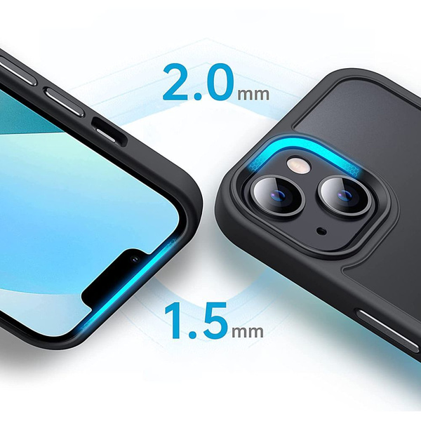 Etui Tech-Protect MagMat MagSafe na iPhone 14 - czarny mat