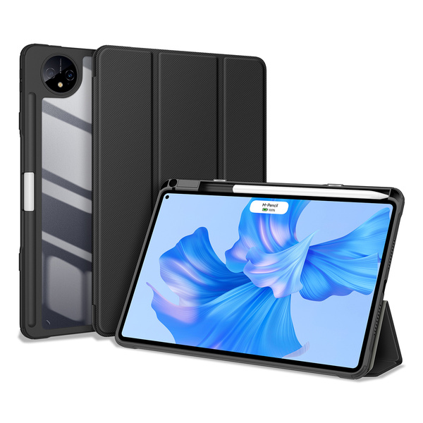 Dux Ducis Toby Hülle für Huawei MatePad Pro 11'' (2022) Cover mit S Pen Pen Smart Cover Ständer Schwarz