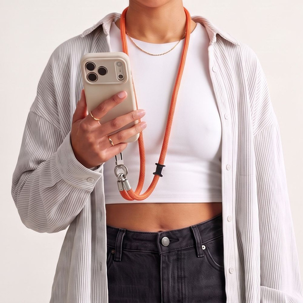 Tech-Protect C10S Rope Phone Lanyard - Orange