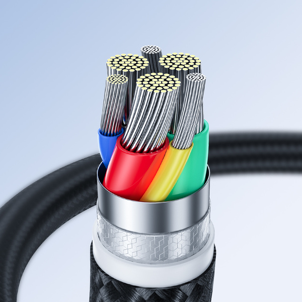 Joyroom Surpass Series A11 Lightning / USB-C 20W 1,2 m Kabel - Schwarz