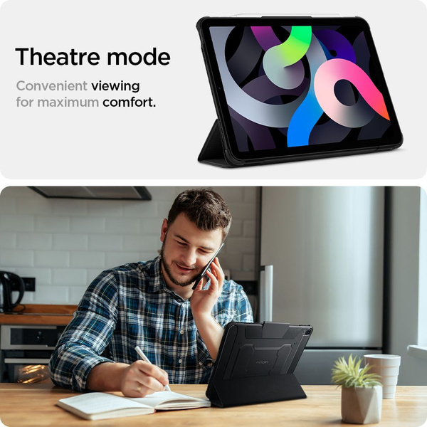 Spigen Rugged Armor Pro Hülle für iPad Air 4 2020/5 2022 – Schwarz