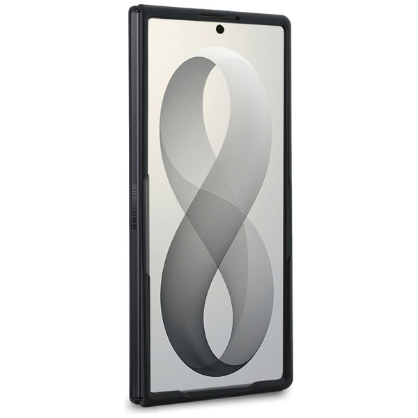 Guess 4G Classic MagSafe Hülle für Samsung Galaxy Z Fold 8 Ultra – Schwarz