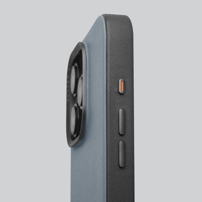Uniq Lyden DS iPhone 15 Pro 6.1&quot; Magclick Charging case canary yellow-flint grey