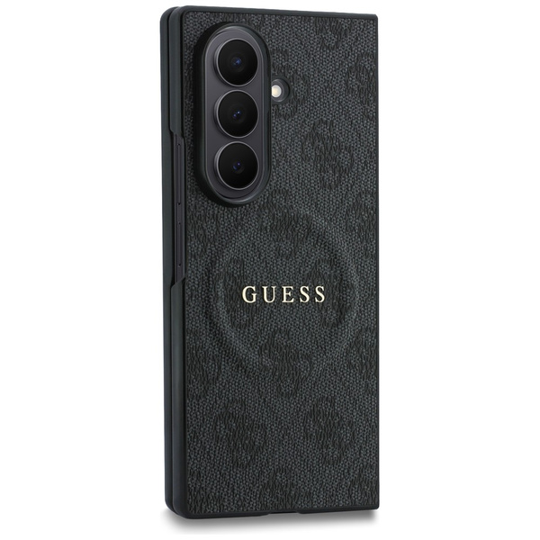 Guess 4G Classic MagSafe Hülle für Samsung Galaxy Z Fold 8 Ultra – Schwarz