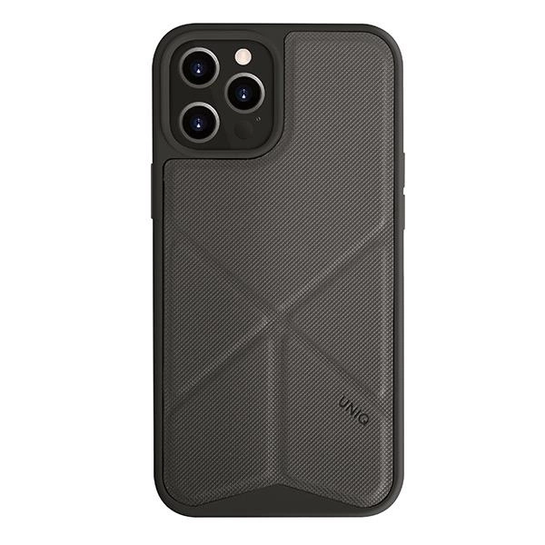 UNIQ etui Transforma iPhone 12 Pro Max 6,5" szary/charcoal grey