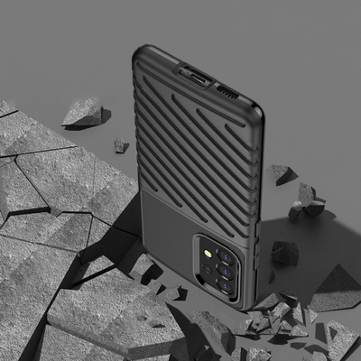 Thunder Case flexible gepanzerte Hülle für Samsung Galaxy A53 5G schwarz