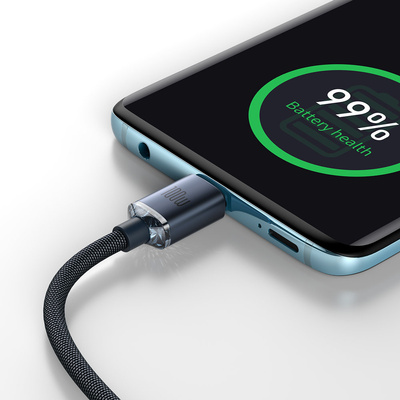 Baseus CAJY000701 USB-C - USB-C PD cable 100W 5A 480Mb/s 2m - black