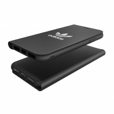 Adidas OR Booklet Case Basic for iPhone 11 Pro Max - Black and White