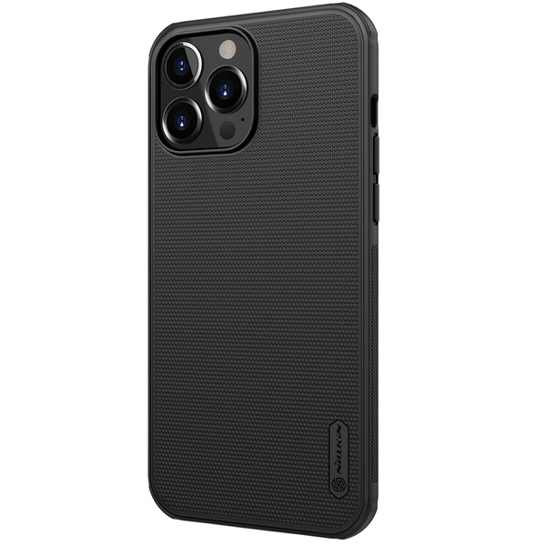 Nillkin Super Frosted Shield verstärkte Hülle, Cover für iPhone 13 Pro, schwarz