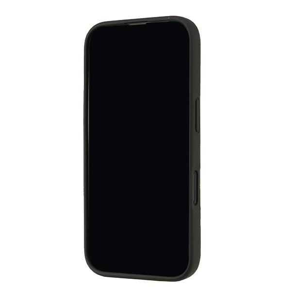 Audi Silicone Case iPhone 16 6.1&quot; black/black hardcase AU-LSRIP16-Q3/D1-BK