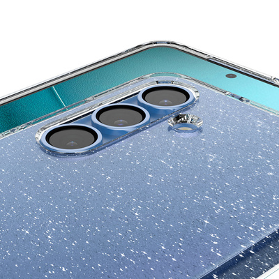 Spigen Liquid Crystal Hülle für Samsung Galaxy S25 – glitzernd und transparent