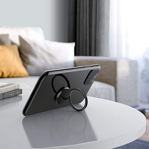 Uchwyt / ring Tech-Protect Magnetic Phone Ring z funkcją stojaka - różowe kwiaty