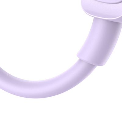 Kabel Joyroom Multi-Color Series A14 USB-C / USB-C 100W 1.2 m - fioletowy