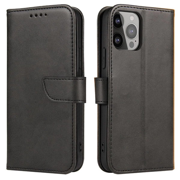 Magnet Case case for Vivo Y77 flip cover wallet stand black