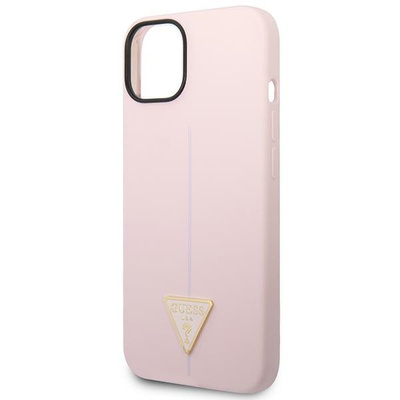 Guess GUHCP14MSLTGU iPhone 14 Plus 6,7 &quot;lila / lila Hardcase Silikondreieck