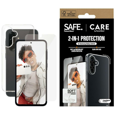 CARE by PanzerGlass Fashion 2in1 Case + Glas für Samsung Galaxy A36 5G