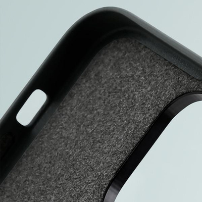 Uniq Lyden DS Hülle iPhone 15 Pro Max 6,7" Magclick Charging grau-schwarz/anthrazitgrau-schwarz