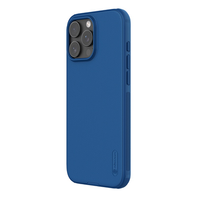 Etui Nillkin Super Frosted Shield Pro na iPhone 16 Pro - niebieskie