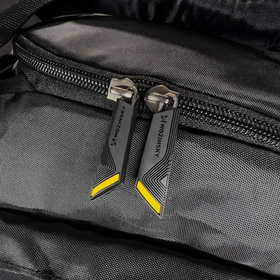 Wozinsky Reise Sporttasche Rucksack Handgepäcktasche 40x20x25 cm für Flugzeug Schwarz (WSB-B01)