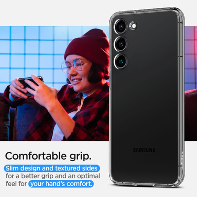 Spigen Liquid Crystal Hülle für Samsung Galaxy S23 – transparent