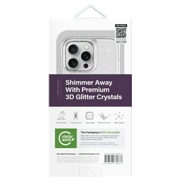 Uniq LifePro Xtreme Magclick Ladehülle für iPhone 16 Pro – transparent