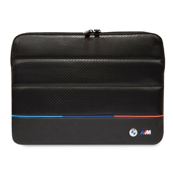 BMW Carbon Tricolor cover for a 16&quot; laptop - black