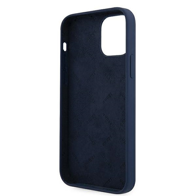 Guess GUHCP12MLSVSBL iPhone 12/12 Pro 6.1&quot; blue/blue hardcase Script Vintage