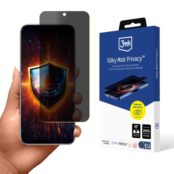 Privacy Screen Protector 3mk Silky Matt Privacy for Huawei Pura 70 Pro