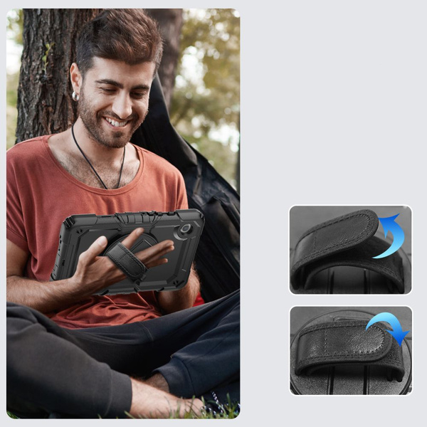 Tech-Protect Solid360 Hülle für Samsung Galaxy Tab A9+ 11.0 X210 / X215 / X216 – Schwarz
