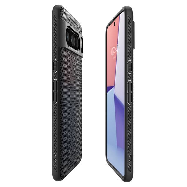 Spigen Liquid Air Hülle für Google Pixel 8 Pro – Mattschwarz