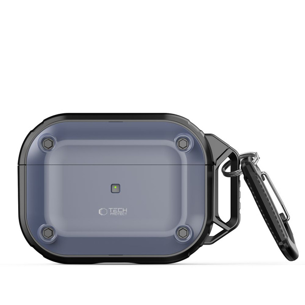 Tech-Protect Rough Hook Case with Carabiner for Apple AirPods Pro 1 / 2 - Blue