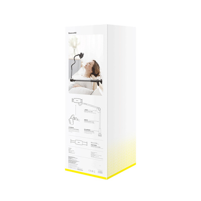 Baseus Otaku Telefonhalter, Tablet-Halter, drehbar, verstellbar, Tischhalterung - Grau 