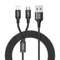 Baseus Rapid USB Kabel 2in1 Lightning / micro USB Kabel mit 