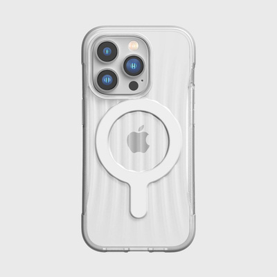 Raptic X-Doria Clutch Case iPhone 14 Pro mit MagSafe Rückseite transparent