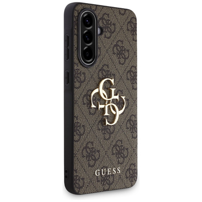 Guess Big 4G Logo Classic Logo Case for Samsung Galaxy A56 - Brown