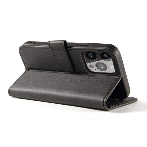 Magnet Case Cover für TCL 305i Flip Cover Wallet Stand schwarz