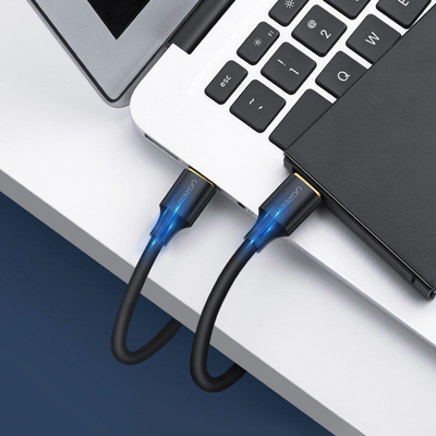 Ugreen US128 10370 USB-A 3.0 / USB-A 3.0 5Gb/s cable 1m - black