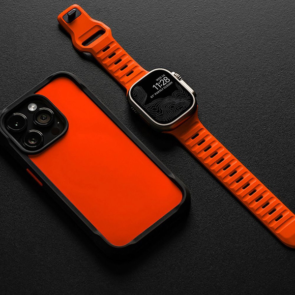 Tech-Protect IconBand Line Strap for Apple Watch 4 / 5 / 6 / 7 / 8 / 9 / SE / Ultra 1 / 2 (42/44/45/49 mm) - Dark Gray