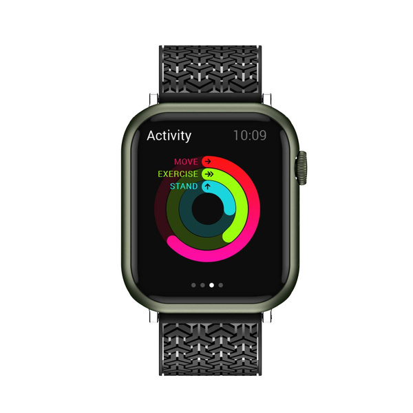 Opaska bransoleta do zegarka Watch Strap Y pasek do Apple Watch 38 / 40 / 41 mm - czarna