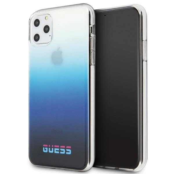 Guess GUHCN65DGCNA iPhone 11 Pro Max blue/gradient blue hard case California
