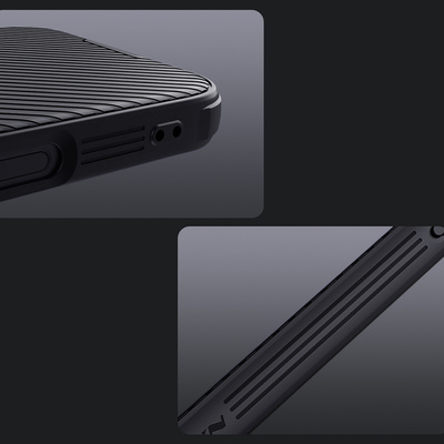 Nillkin CamShield Pro Magnetic Case for iPhone 16 Pro Max - black