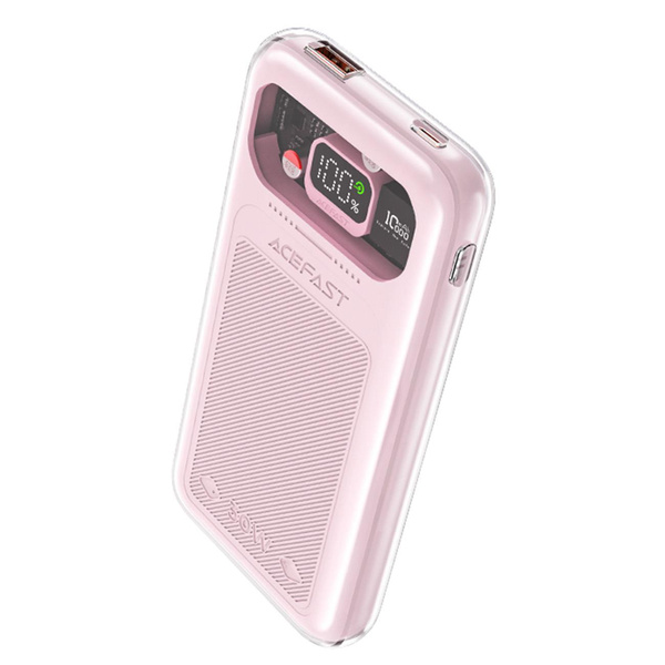 Acefast Powerbank 10000 mAh Sparkling Series Schnellladung 30 W rosa (M1)
