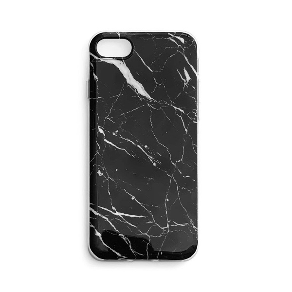 Wozinsky Marble żelowe etui pokrowiec marmur iPhone 11 Pro czarny